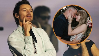 Foto: Harry Styles bromea sobre la boda de Taylor Swift en Nueva York/Cortesía