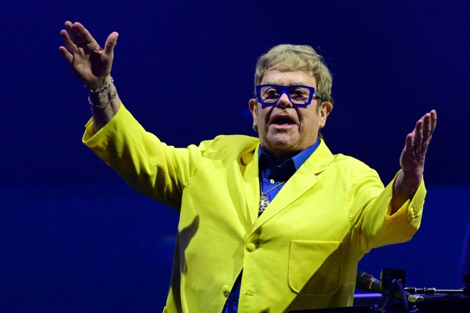 Elton John performs on stage during the fourth day of Rock in Rio music festival at Rio 2016 Olympic Park in Rio de Janeiro, Brazil on September 7, 2026.